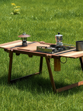 Load image into Gallery viewer, Ultralight Wooden Camping Side Table