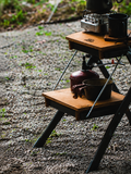 Load image into Gallery viewer, Multi Layer Wooden Camp Tea Station