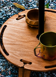 Load image into Gallery viewer, Lightweight Camp Center Pole Table Set