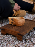 Load image into Gallery viewer, Ultralight Wooden Camping Side Table